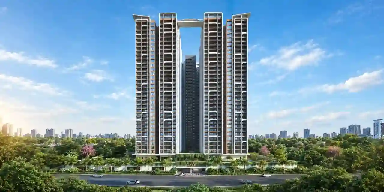 AR Homes Altura apartment entrance in Kollur, Hyderabad